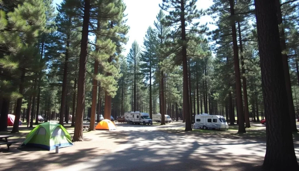 Pine Ridge Campground at Falling Waters State Park Florida