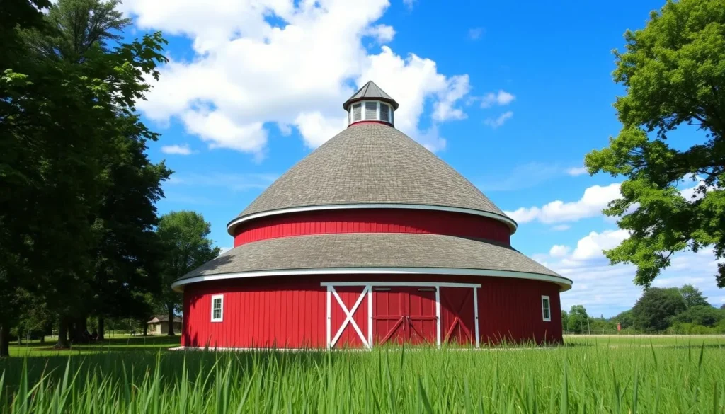 Ryan's Round Barn at Johnson-Sauk Trail Nature Preserve Ryan's Round Barn at Johnson-Sauk Trail Nature Preserve