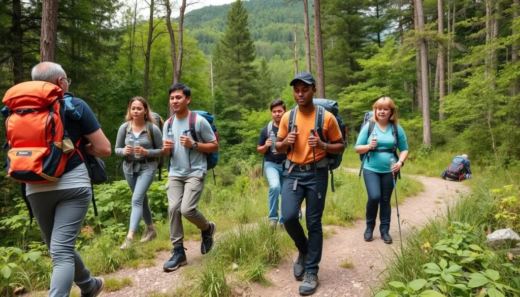 Safe hiking practices on trails near Lake Hemlock Pennsylvania Safe hiking practices on trails near Lake Hemlock Pennsylvania
