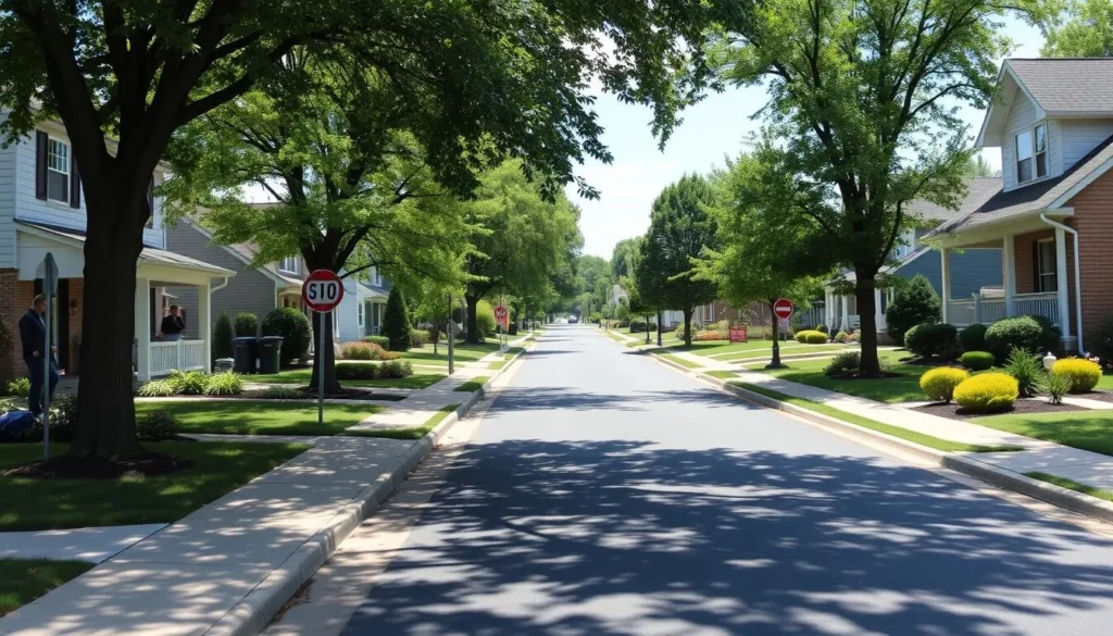 Safe neighborhood street in Lower Paxton with well-maintained homes Safe neighborhood street in Lower Paxton with well-maintained homes