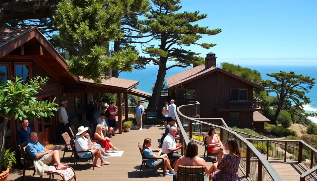 Scenic lodging options near Point Sur State Historic Park with coastal views