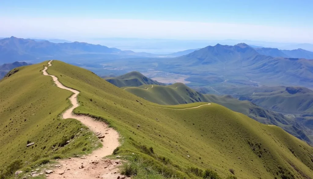 Scenic view of the Simien Mountains Ethiopia landscape showing best hiking trails