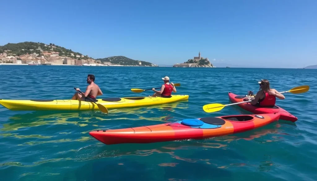 Sea kayaking along the coast near Split with views of the city - Split, Croatia: Best Things to Do - Top Picks