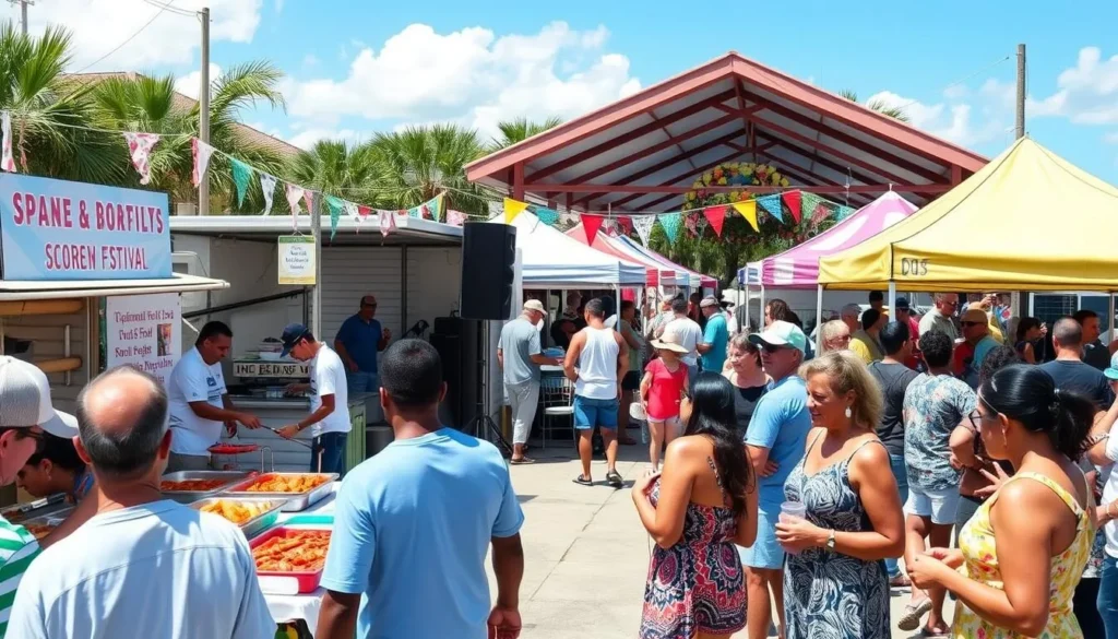 Seafood festival celebration near T.H. Stone Memorial St. Joseph Peninsula State Park Florida Seafood festival celebration near T.H. Stone Memorial St. Joseph Peninsula State Park Florida