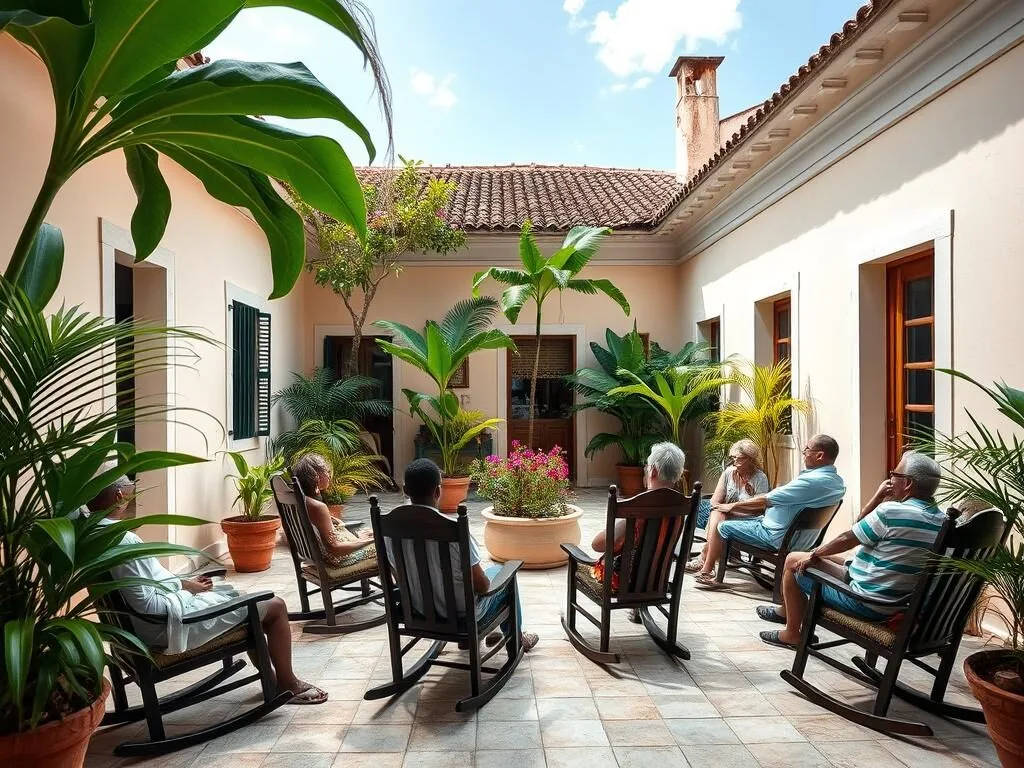 Small guesthouse in San Luis, Cuba with a courtyard garden Small guesthouse in San Luis, Cuba with a courtyard garden