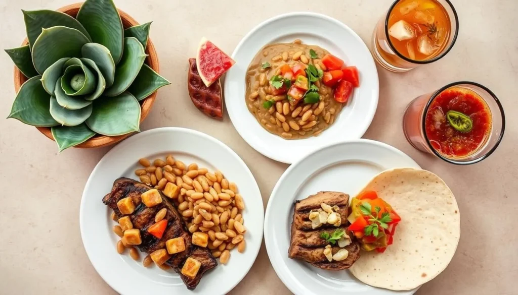 Southwestern cuisine featuring local ingredients from the Sonoran Desert region