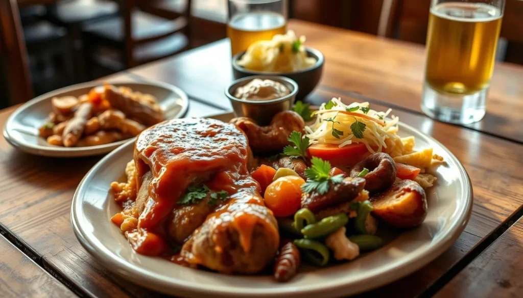 Southwestern cuisine served at a local restaurant near Fort Verde State Historic Park Southwestern cuisine served at a local restaurant near Fort Verde State Historic Park