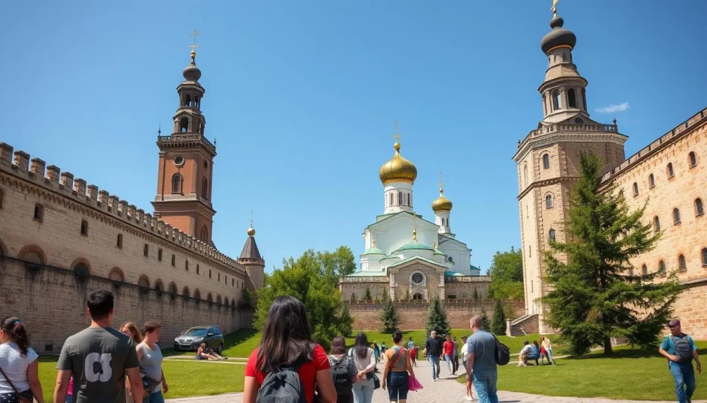Spaso-Preobrazhensky Monastery complex in Yaroslavl