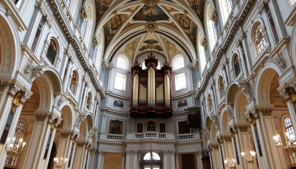 St. Stephen's Cathedral in Passau with its impressive baroque interior