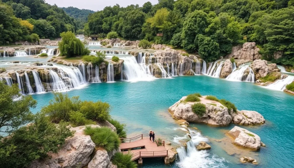 Stunning waterfalls at Krka National Park, a popular day trip from Split - Split, Croatia: Best Things to Do - Top Picks