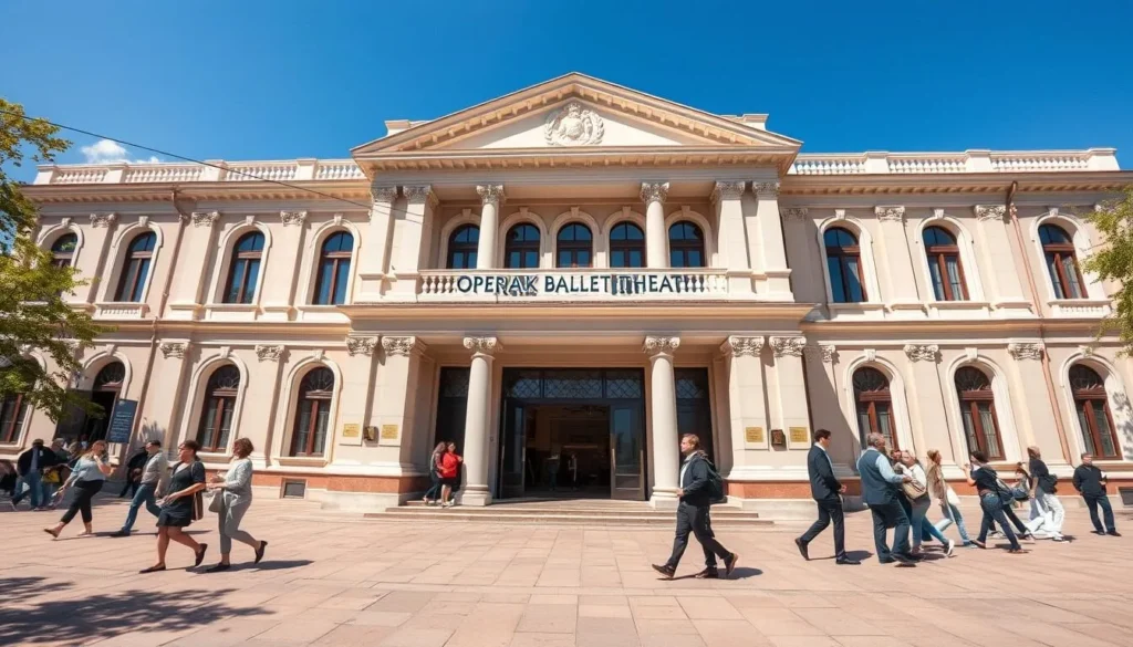 The Chelyabinsk Opera and Ballet Theatre is one of the city's architectural and cultural treasures The Chelyabinsk Opera and Ballet Theatre is one of the city's architectural and cultural treasures