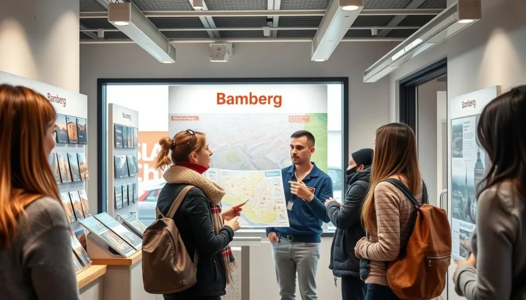 Tourist information center in Bamberg Germany, helpful resource for planning Bamberg Germany things to do