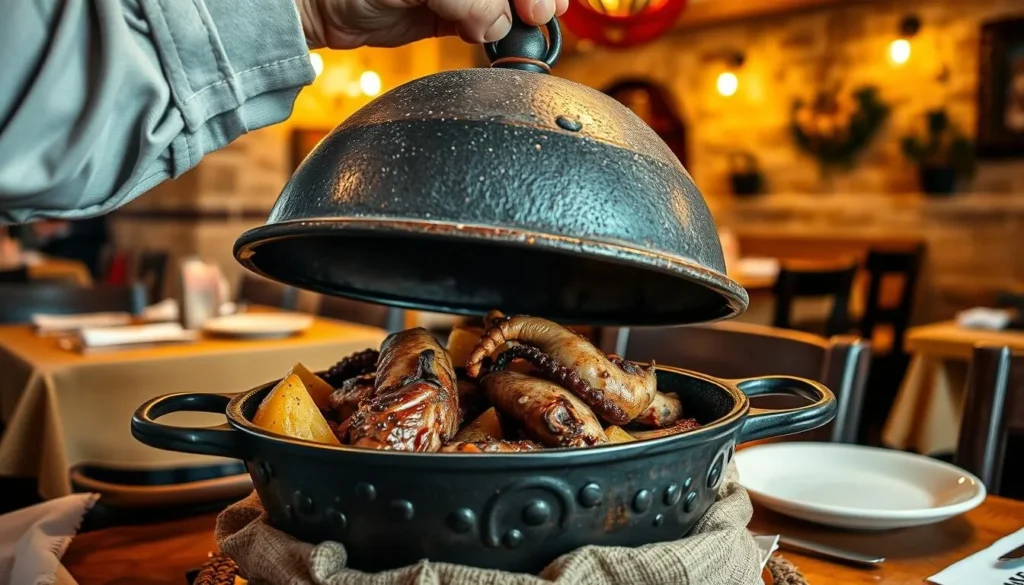 Traditional Croatian peka dish being served in a Split restaurant - Split, Croatia: Best Things to Do - Top Picks