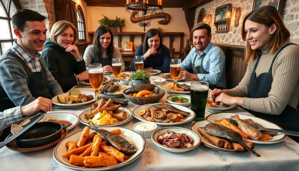 Traditional Estonian cuisine in Tallinn restaurant showcasing local food experiences among best things to do in Tallinn Estonia
