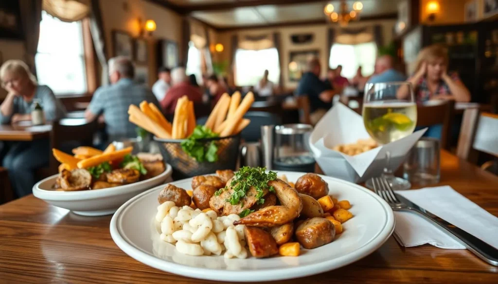 Traditional Pennsylvania Dutch food served at a restaurant in Manheim Township Traditional Pennsylvania Dutch food served at a restaurant in Manheim Township