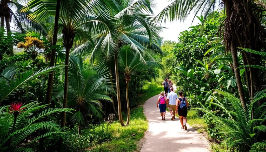Varahicacos Ecological Reserve in Varadero with its nature trails and lush vegetation