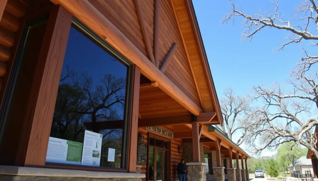 Visitor center at Caswell Memorial State Park with information displays and helpful staff Visitor center at Caswell Memorial State Park with information displays and helpful staff