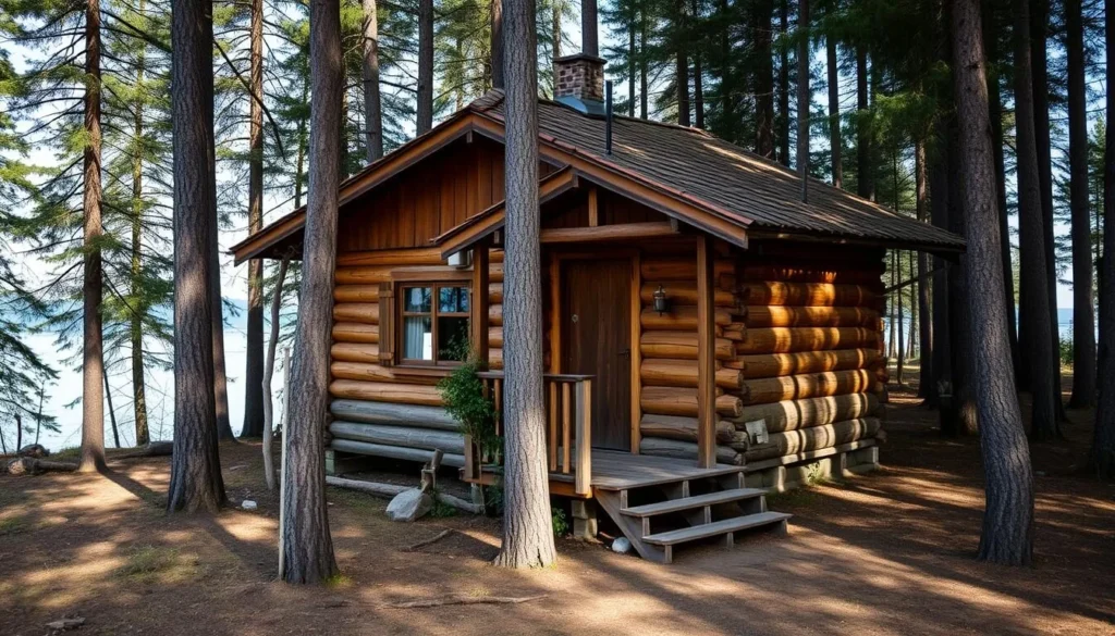 Wooden cabin accommodation near Lake Baikal in Zabaykalsky National Park Wooden cabin accommodation near Lake Baikal in Zabaykalsky National Park