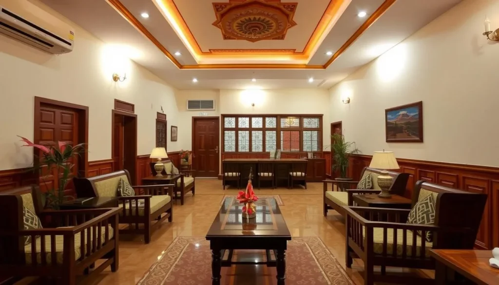 A comfortable hotel in Imphal with traditional Manipuri decor A comfortable hotel in Imphal with traditional Manipuri decor