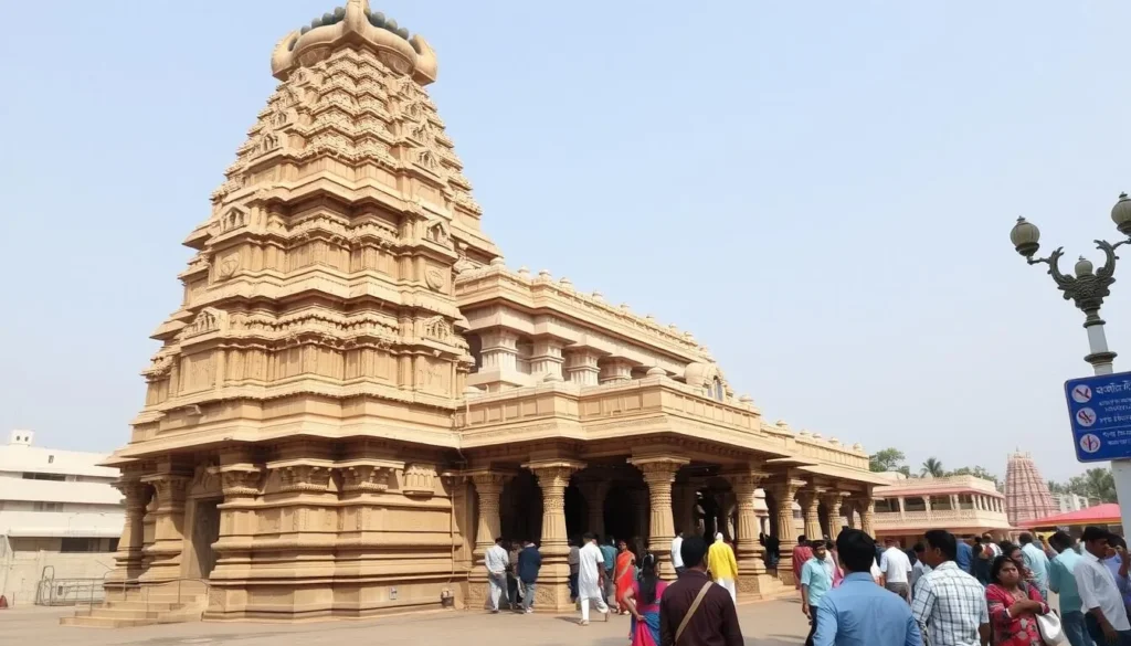 Amareswara Temple dedicated to Lord Shiva on the banks of Krishna River