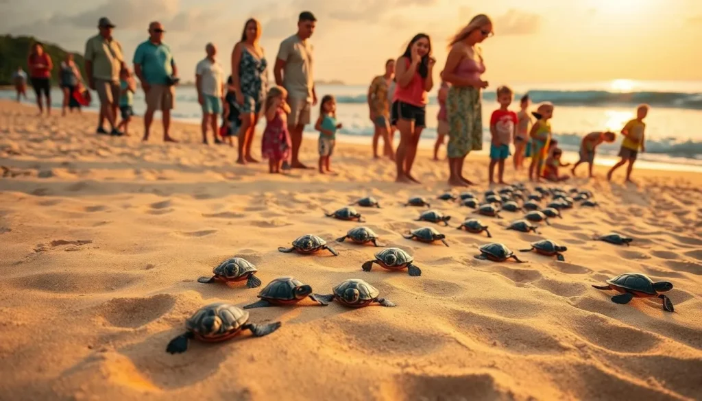 Baby turtle release on the beach in Zihuatanejo, one of the most memorable things to do in Zihuatanejo Mexico Baby turtle release on the beach in Zihuatanejo, one of the most memorable things to do in Zihuatanejo Mexico