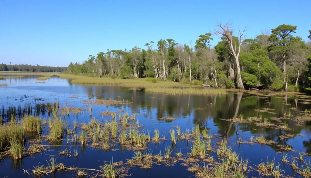 Black Bayou Lake National Wildlife Refuge near Chemin-A-Haut State Park Louisiana
