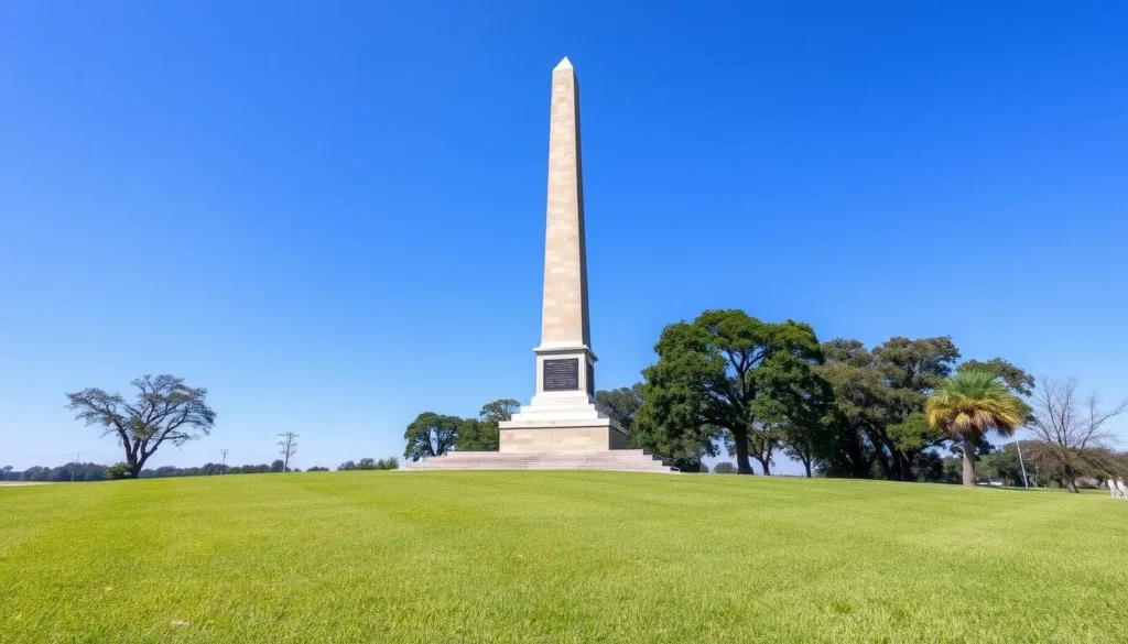 Chalmette Battlefield monument and grounds