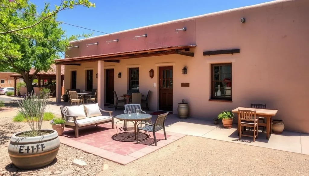 Charming bed and breakfast accommodation in Patagonia near the Sonoita Creek Preserve
