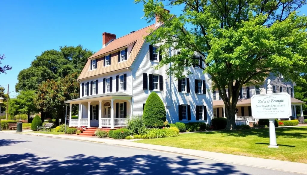 Charming bed and breakfast near Washington Crossing Historic Park