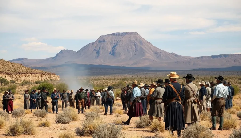 Civil War reenactment at Picacho Peak State Park