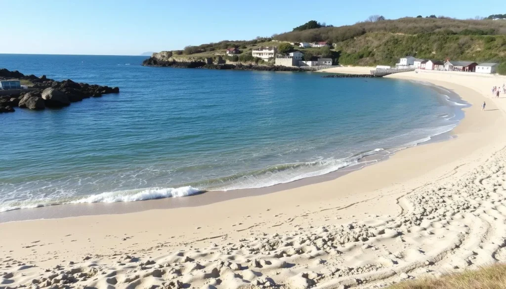Clipper Cove Beach with calm waters and sandy shores