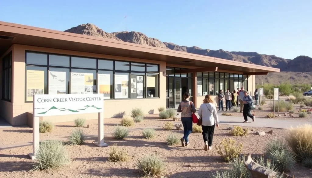 Corn Creek Visitor Center at Desert National Wildlife Refuge Nevada Corn Creek Visitor Center at Desert National Wildlife Refuge Nevada