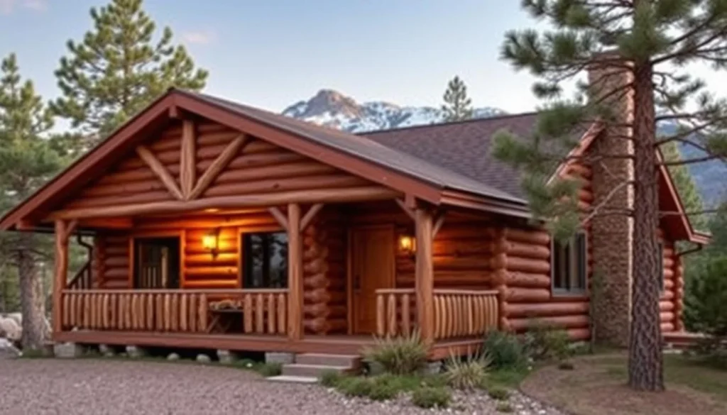 Cozy cabin accommodation near the Pinal Mountains with mountain views