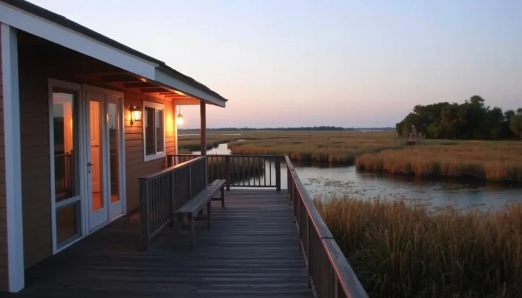 Cozy vacation rental near Shell Beach with waterfront view