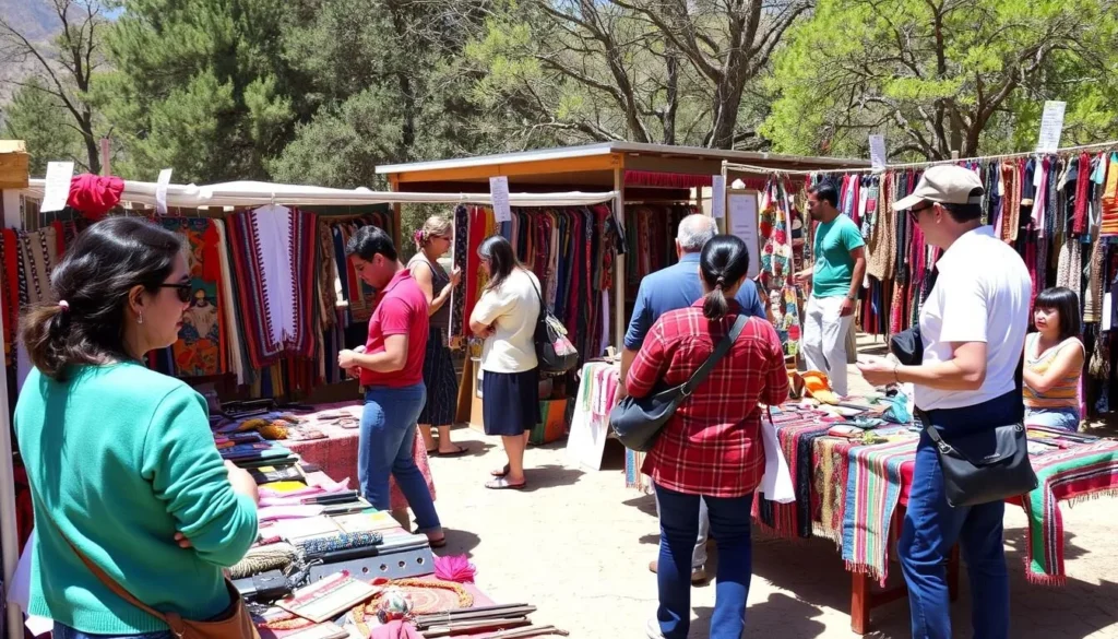 Cultural event with local artisans displaying crafts near Wildwood Canyon Cultural event with local artisans displaying crafts near Wildwood Canyon