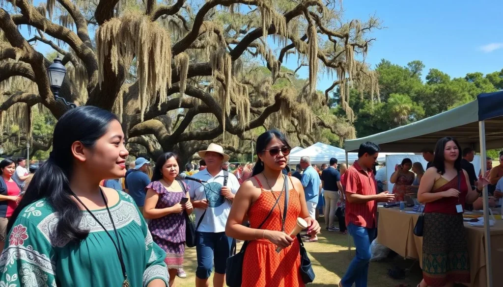 Cultural festival with traditional music and crafts near Highland Road Cultural festival with traditional music and crafts near Highland Road