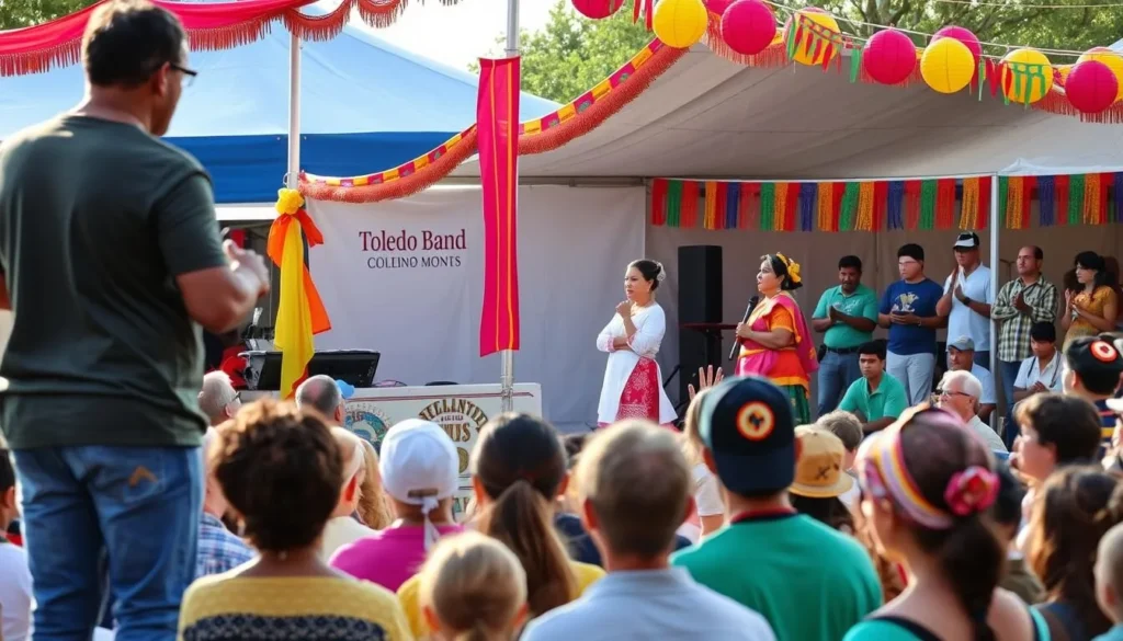 Cultural festival with traditional performances at Toledo Bend