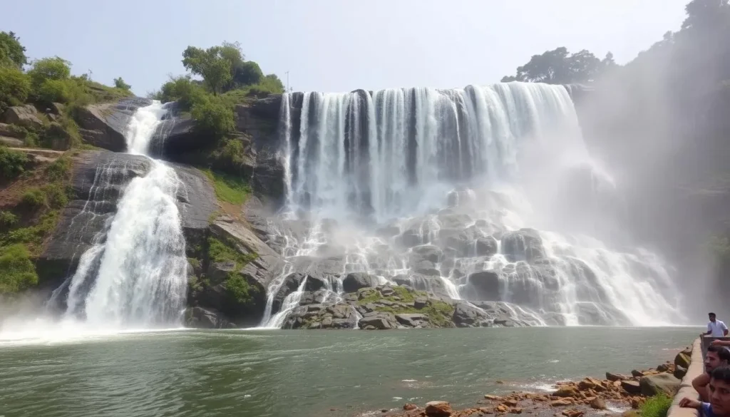 Dasham Falls waterfall cascading down rocky cliffs, one of the top Ranchi Jharkhand best things to do Dasham Falls waterfall cascading down rocky cliffs, one of the top Ranchi Jharkhand best things to do