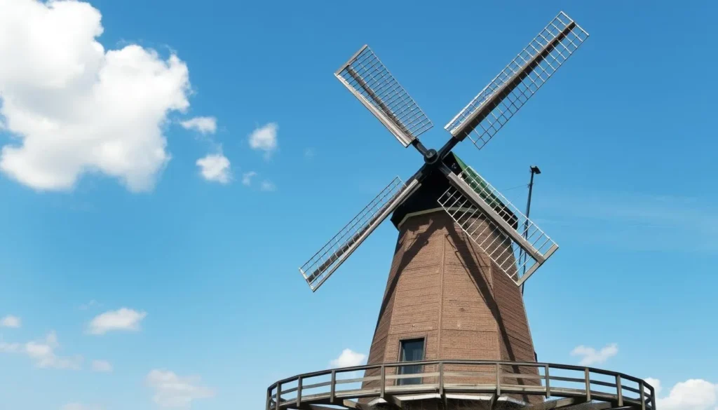 Fulton's Dutch Windmill near Thompson Island Illinois Fulton's Dutch Windmill near Thompson Island Illinois