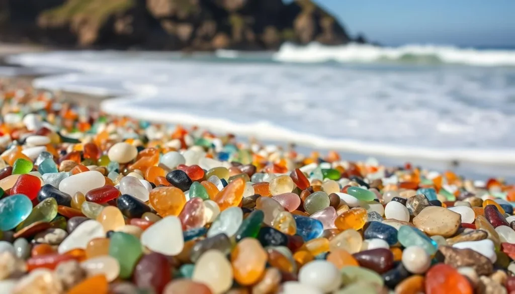 Glass Beach in Fort Bragg near Westport-Union Landing State Beach Glass Beach in Fort Bragg near Westport-Union Landing State Beach