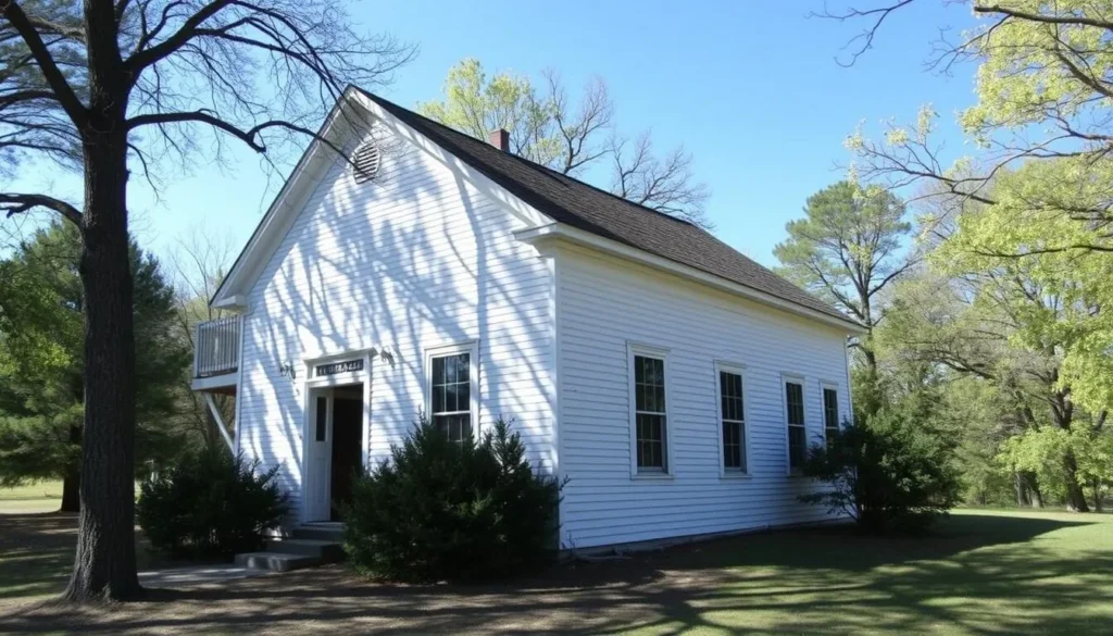 Historic Union School Interpretive Center at Weldon Springs State Park