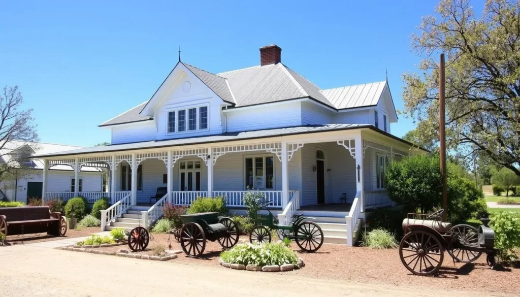 Historic Victorian farmhouse at Wilder Ranch State Park cultural preserve Historic Victorian farmhouse at Wilder Ranch State Park cultural preserve