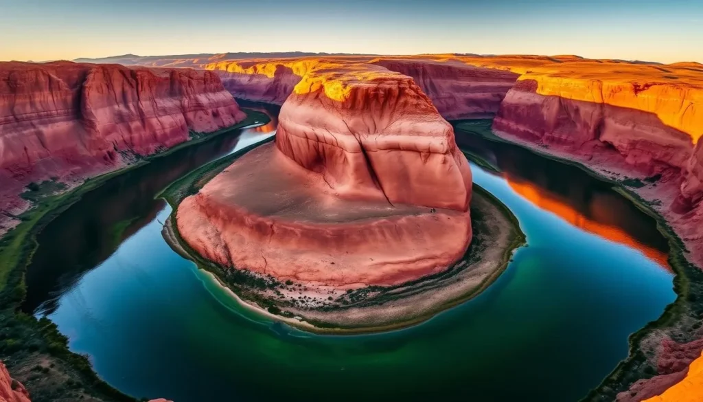 Horseshoe Bend on the Colorado River near Page, Arizona Horseshoe Bend on the Colorado River near Page, Arizona