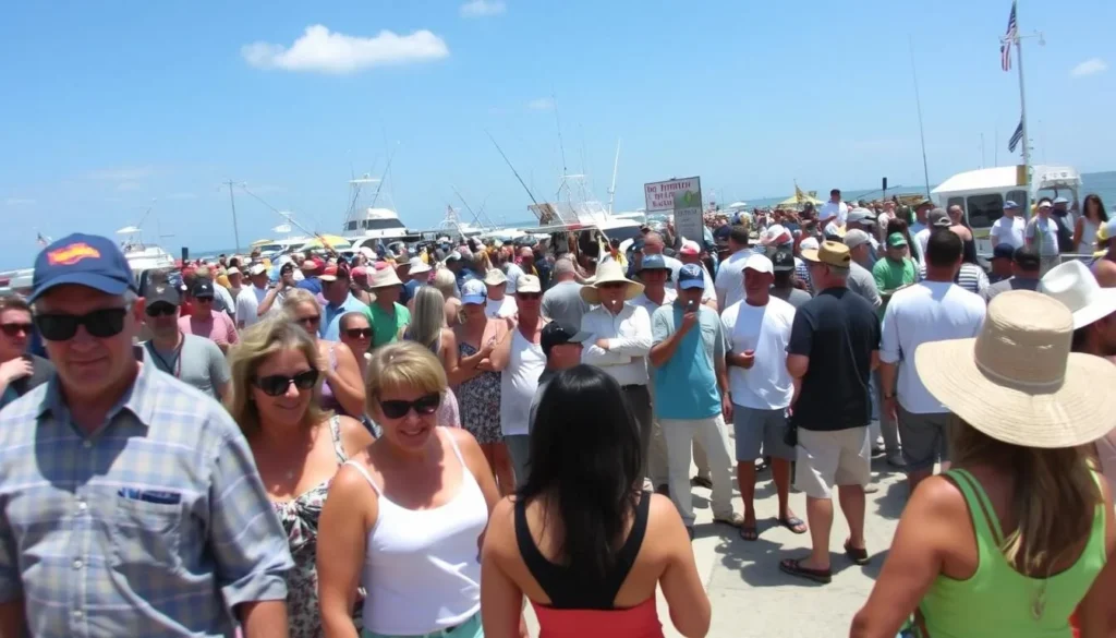 International Tarpon Rodeo festival with fishing competitions and celebrations International Tarpon Rodeo festival with fishing competitions and celebrations