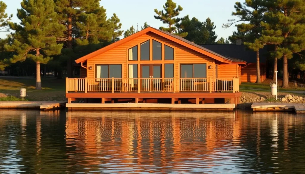 Lakefront cabin at Toledo Bend Reservoir