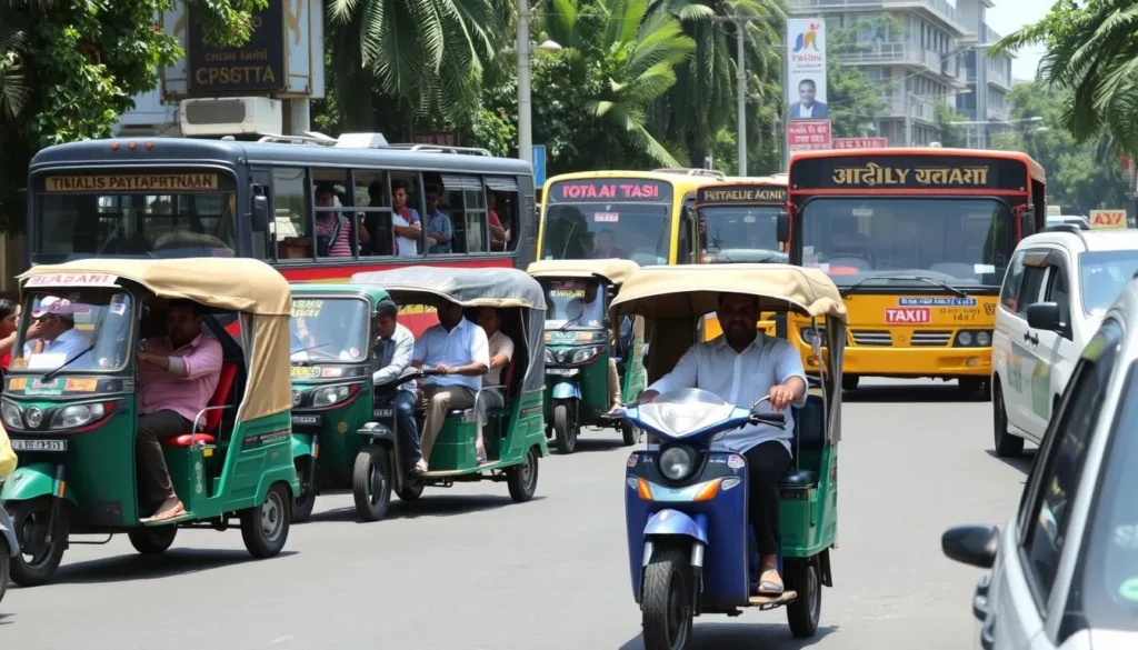 Local transportation options in Visakhapatnam for Andhra Pradesh travel guide