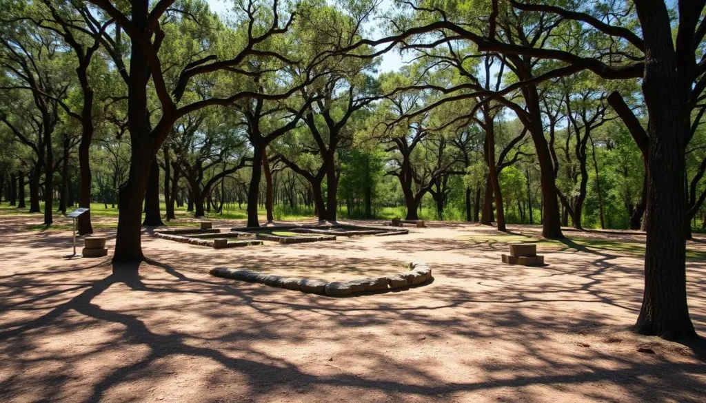 Los Adaes State Historic Site along El Camino Real de los Tejas National Historic Trail
