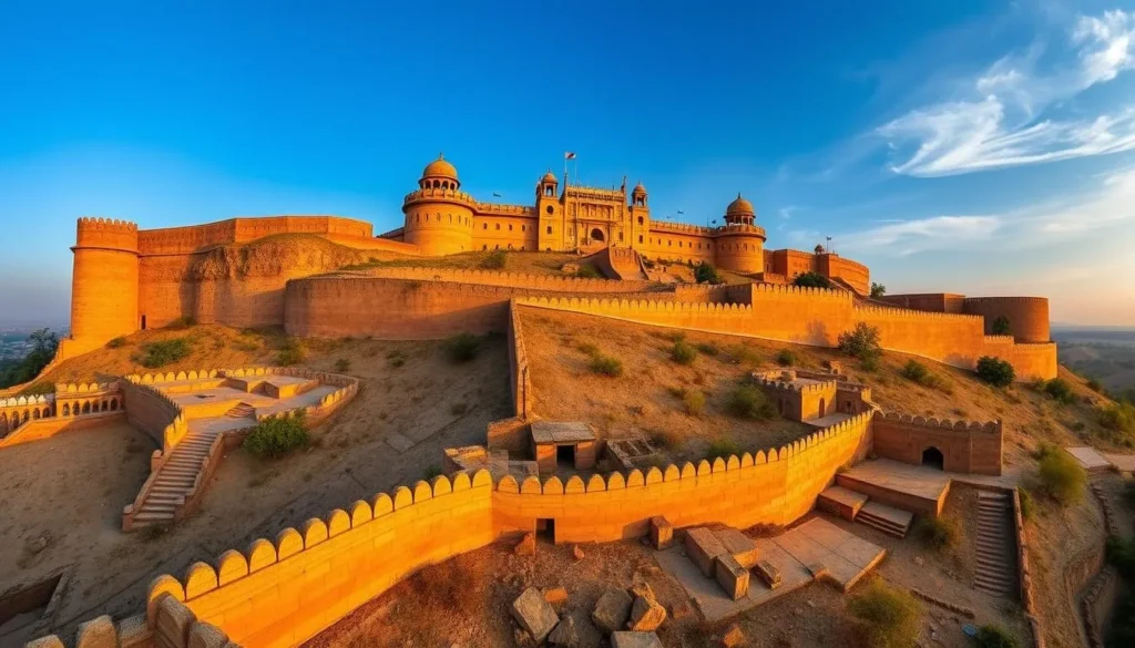 Majestic Gwalior Fort - historical best things to do in Madhya Pradesh India