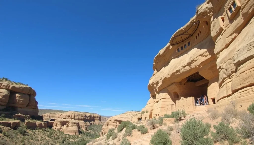 Mesa Verde National Park ancient cliff dwellings near Durango