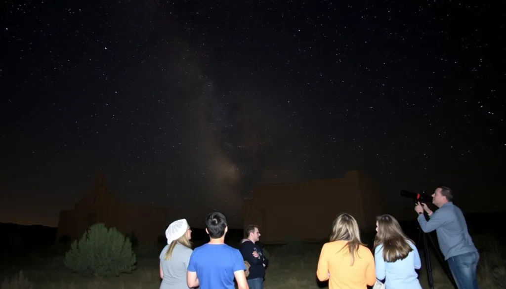 Night sky astronomy event at Salinas Pueblo Missions Night sky astronomy event at Salinas Pueblo Missions